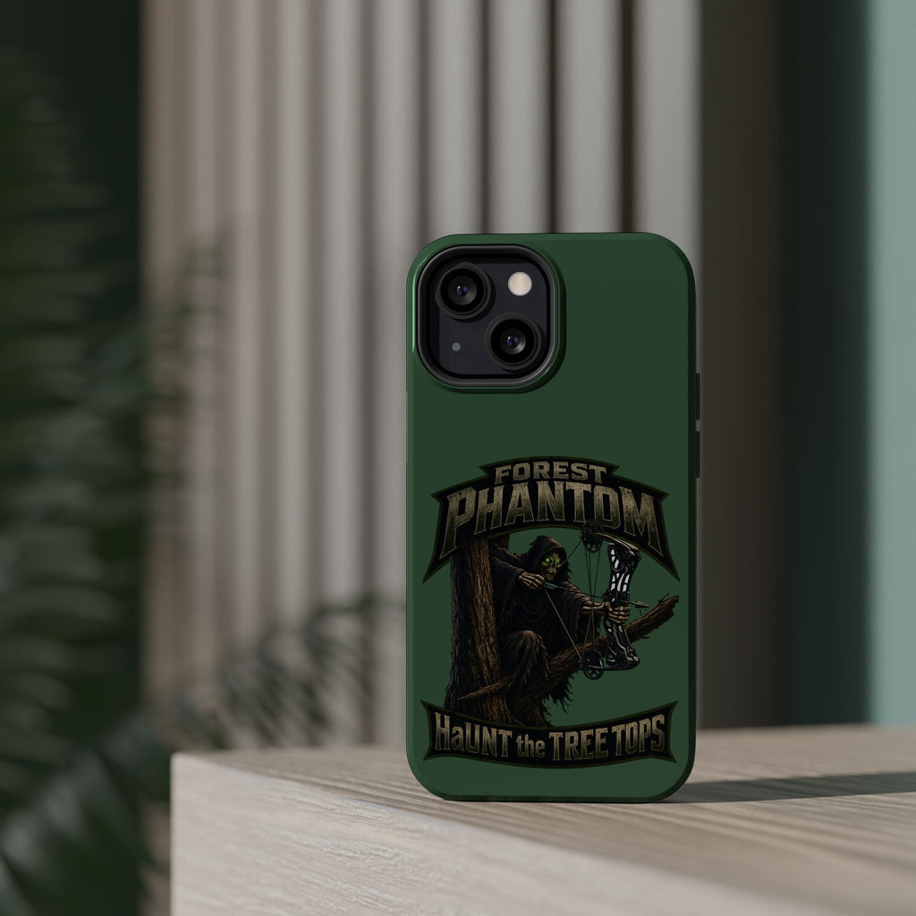 Forest Phantom Magnetic Impact Phone Case — 'Haunt the Tree Tops' Protective Cover