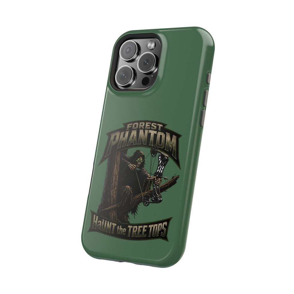 Forest Phantom Magnetic Impact Phone Case — 'Haunt the Tree Tops' Protective Cover