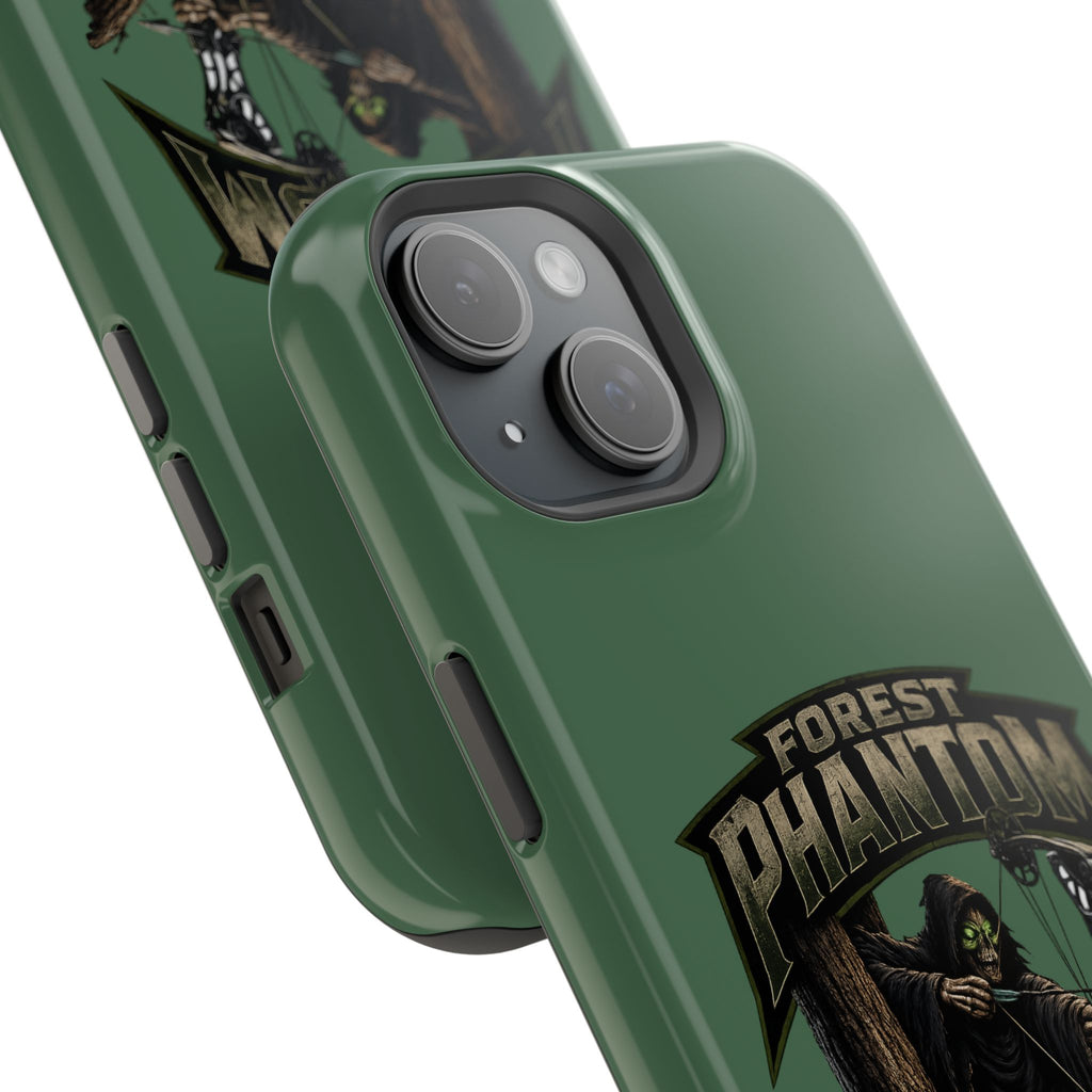 Forest Phantom Magnetic Impact Phone Case — 'Haunt the Tree Tops' Protective Cover