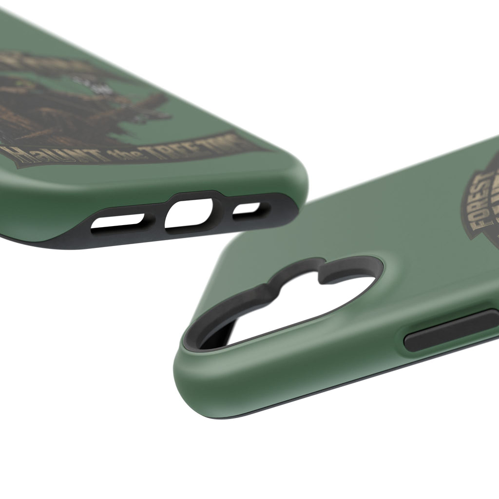 Forest Phantom Magnetic Impact Phone Case — 'Haunt the Tree Tops' Protective Cover