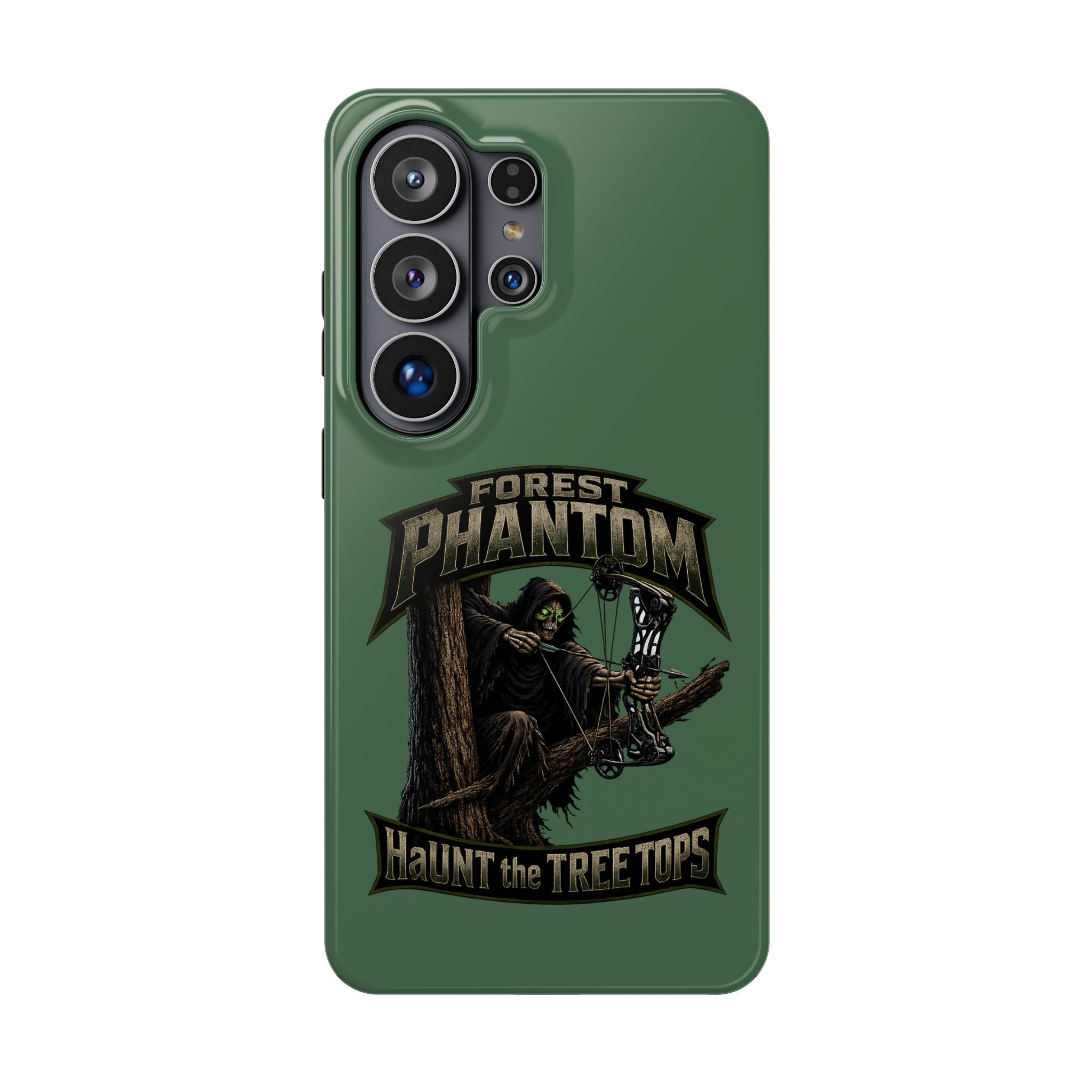 Forest Phantom Magnetic Impact Phone Case — 'Haunt the Tree Tops' Protective Cover
