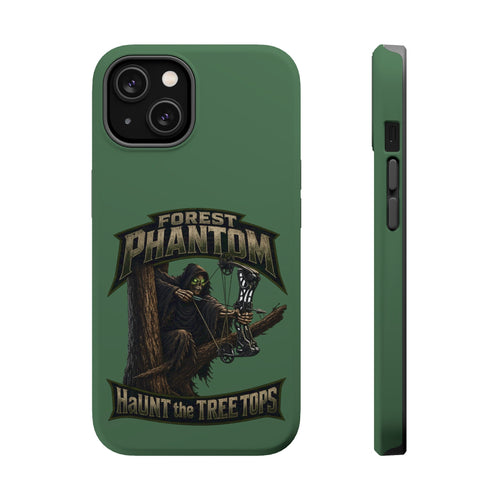 Forest Phantom Magnetic Impact Phone Case — 'Haunt the Tree Tops' Protective Cover