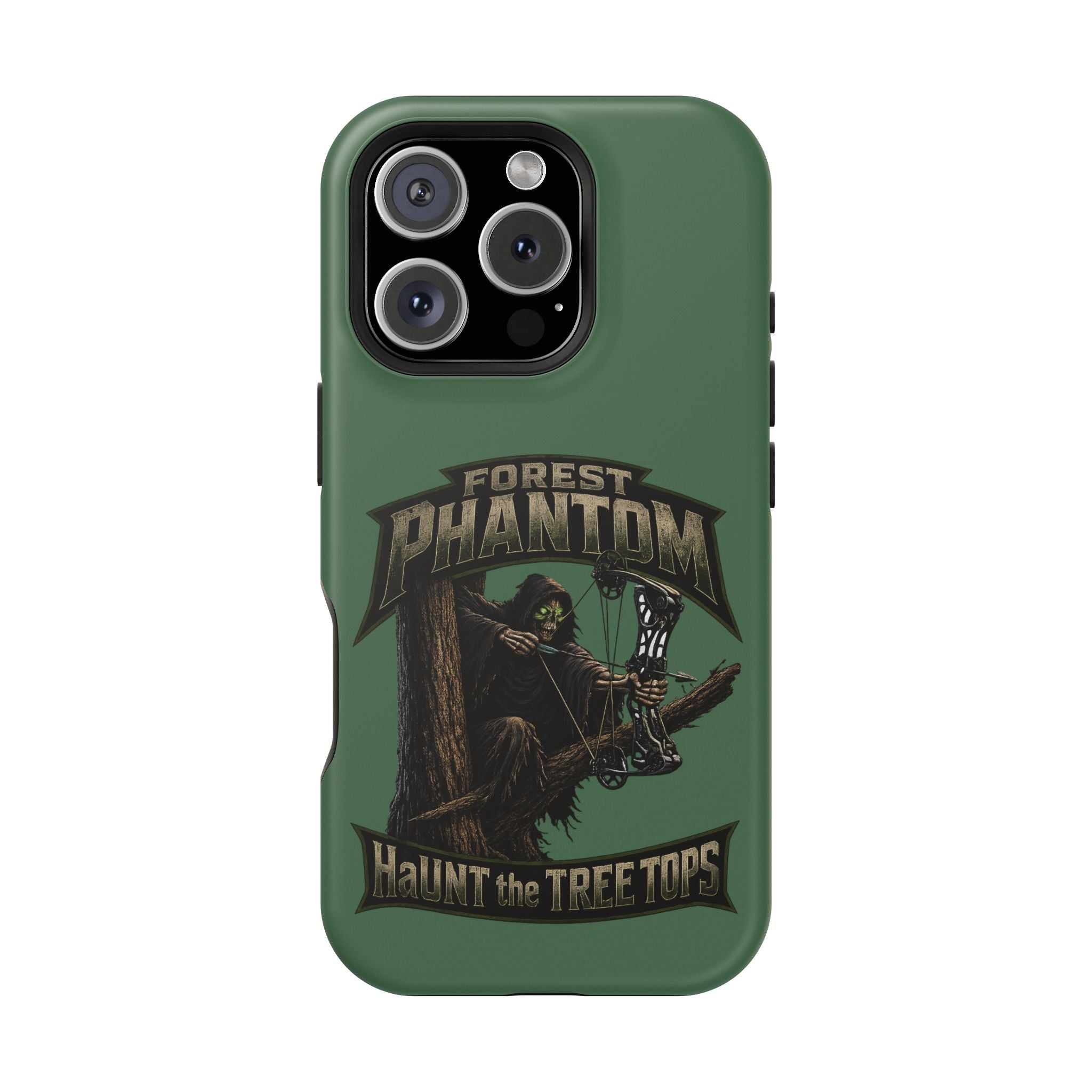 Forest Phantom Magnetic Impact Phone Case — 'Haunt the Tree Tops' Protective Cover