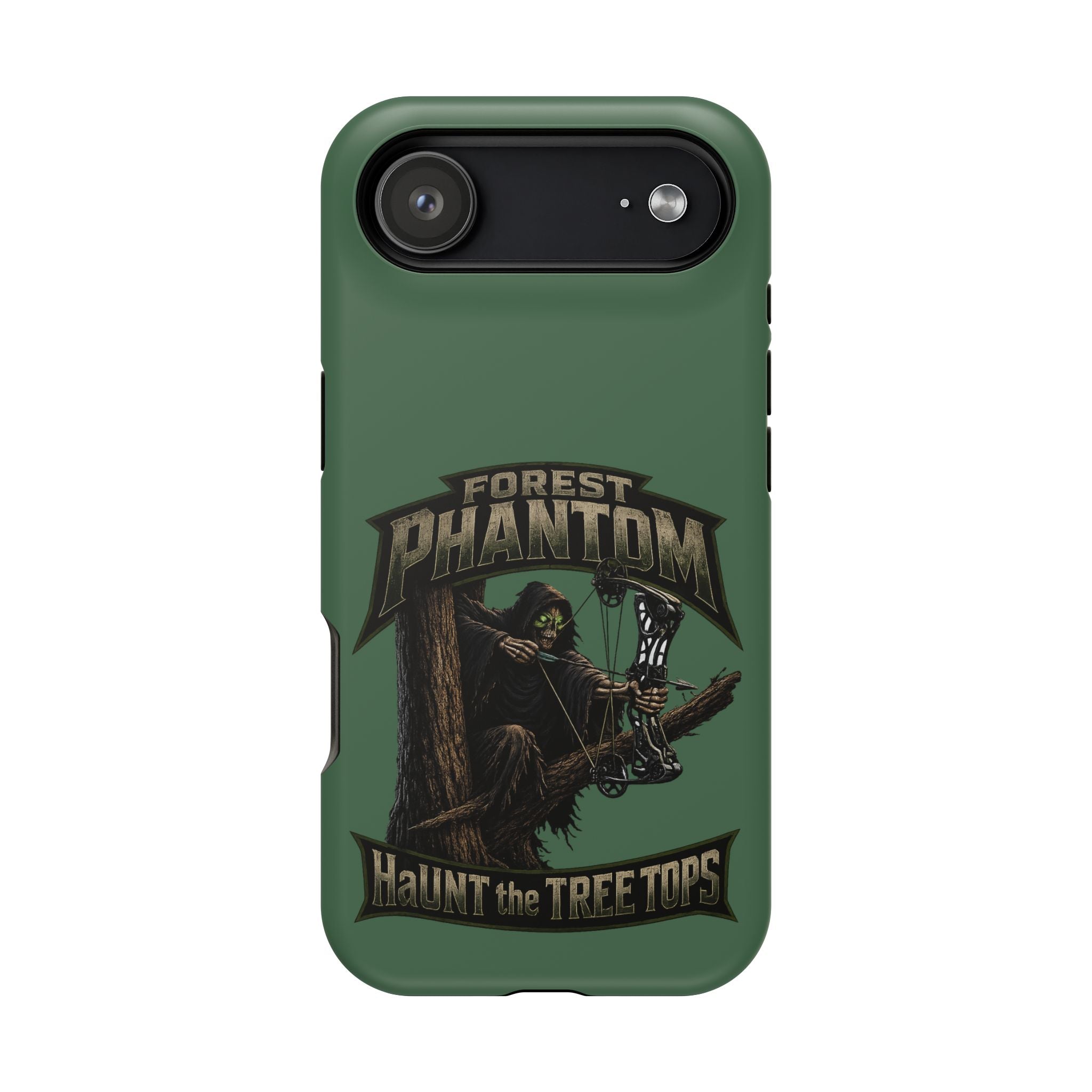 Forest Phantom Magnetic Impact Phone Case — 'Haunt the Tree Tops' Protective Cover