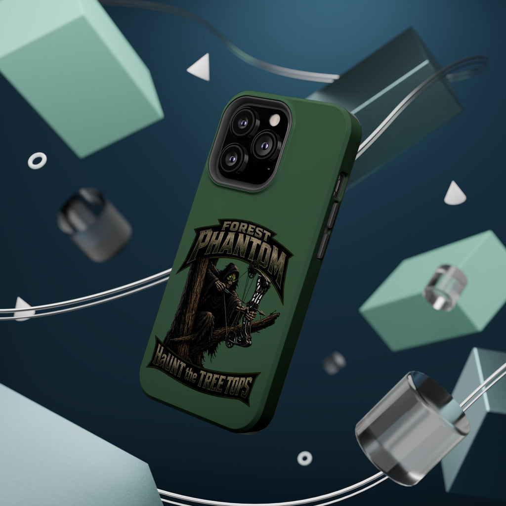 Forest Phantom Magnetic Impact Phone Case — 'Haunt the Tree Tops' Protective Cover
