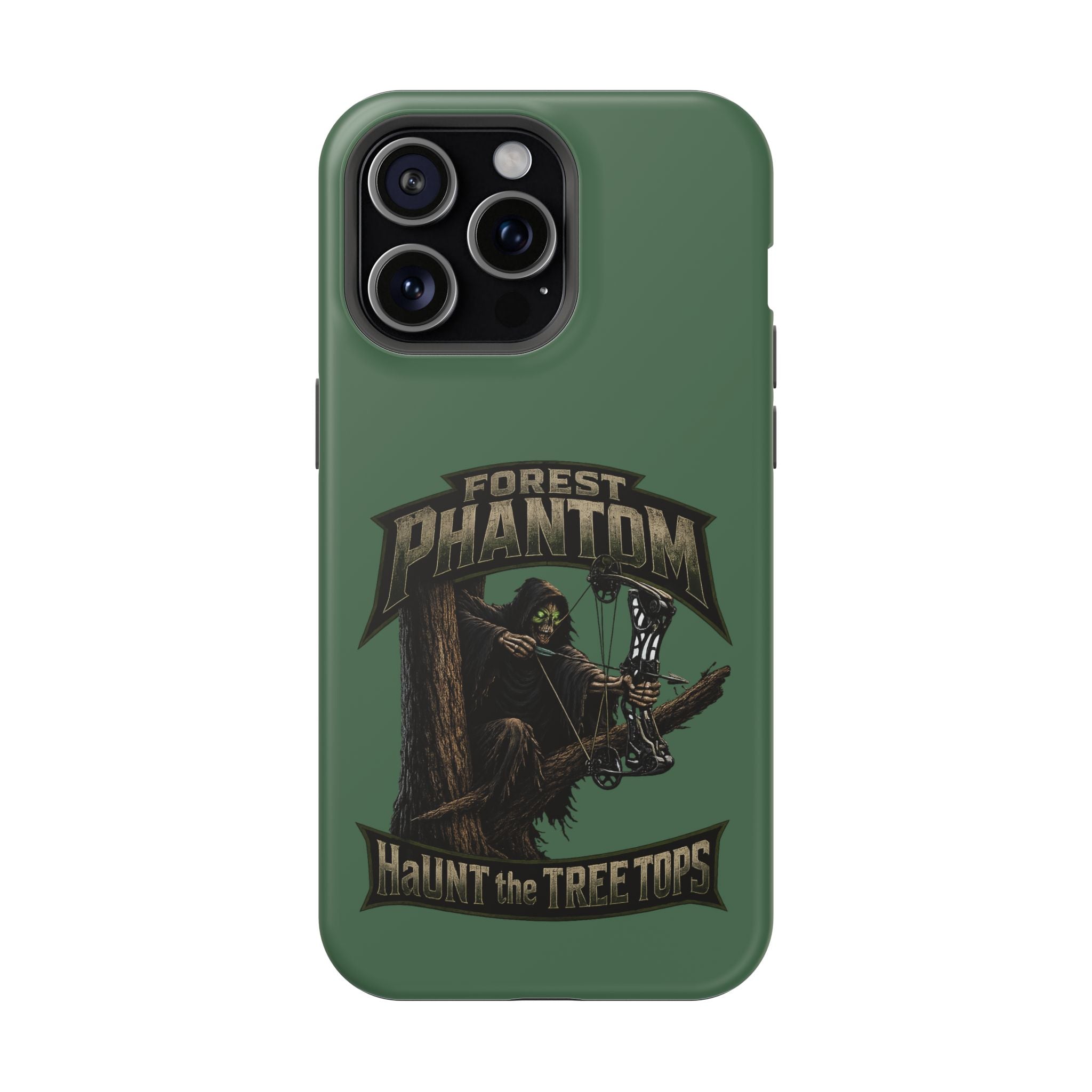 Forest Phantom Magnetic Impact Phone Case — 'Haunt the Tree Tops' Protective Cover