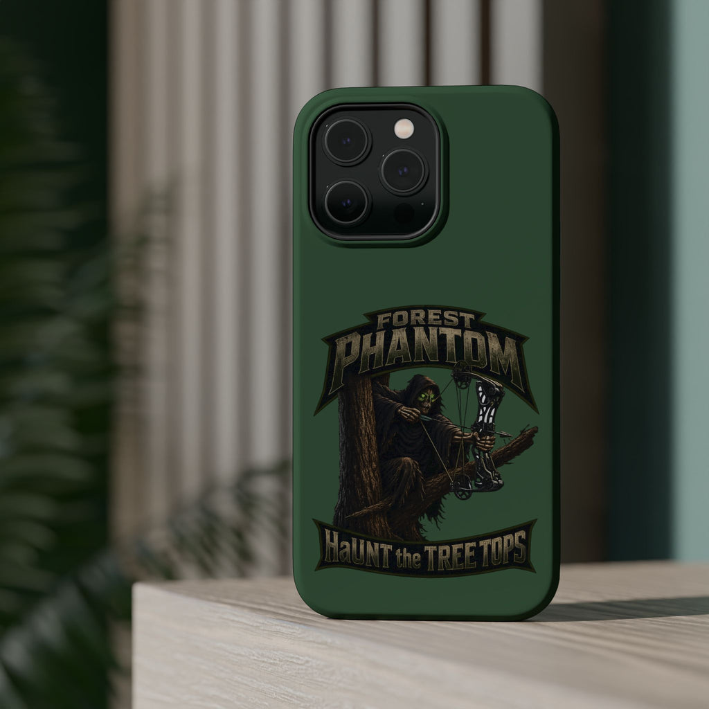 Forest Phantom Magnetic Impact Phone Case — 'Haunt the Tree Tops' Protective Cover