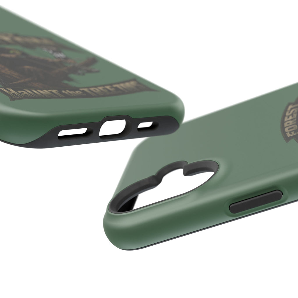Forest Phantom Magnetic Impact Phone Case — 'Haunt the Tree Tops' Protective Cover