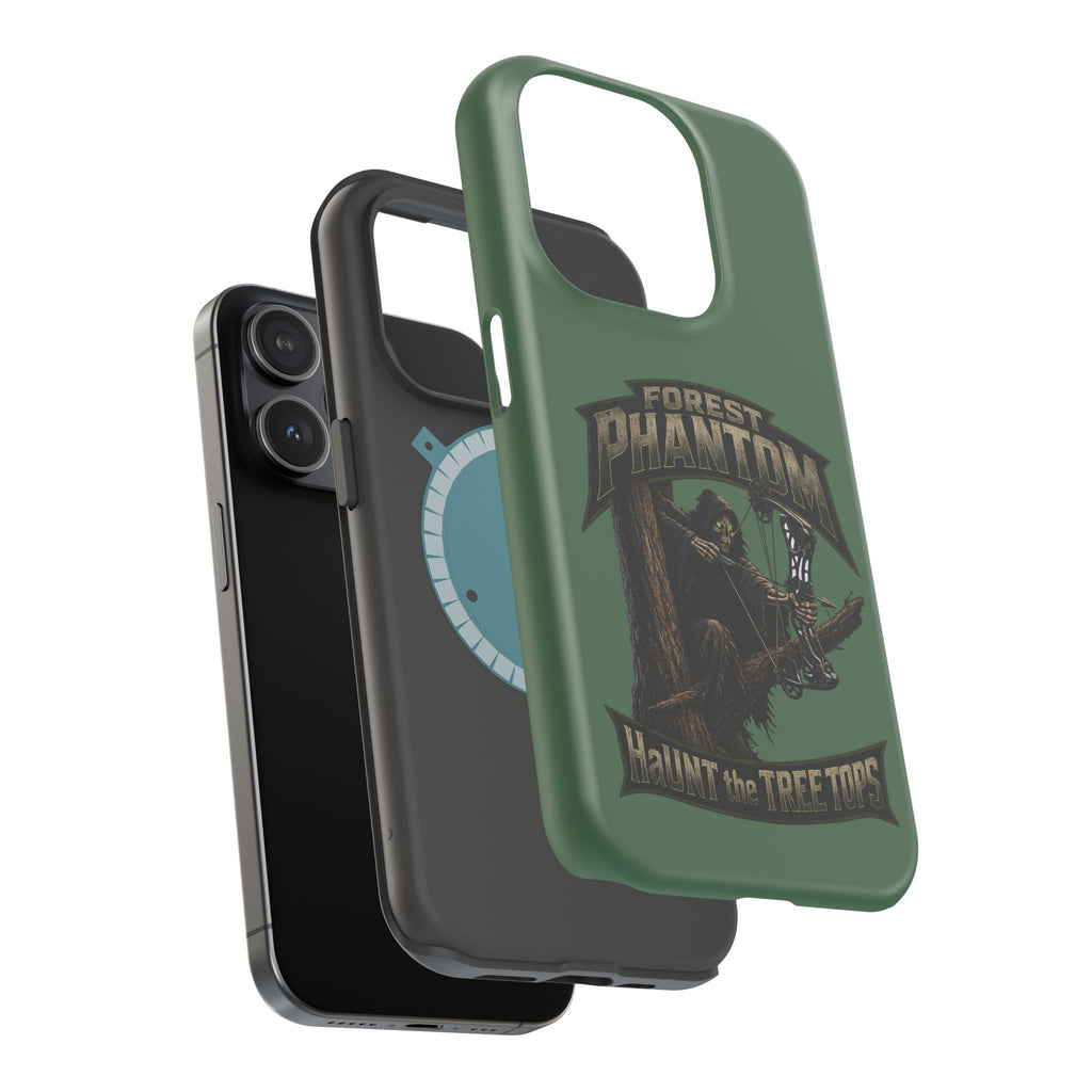 Forest Phantom Magnetic Impact Phone Case — 'Haunt the Tree Tops' Protective Cover