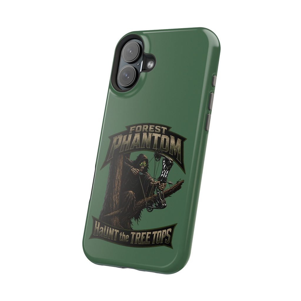 Forest Phantom Magnetic Impact Phone Case — 'Haunt the Tree Tops' Protective Cover