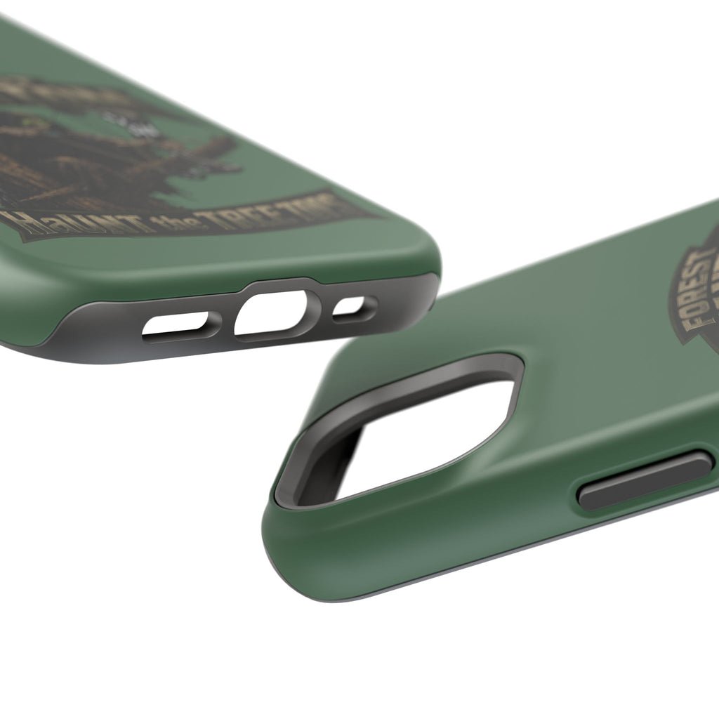 Forest Phantom Magnetic Impact Phone Case — 'Haunt the Tree Tops' Protective Cover