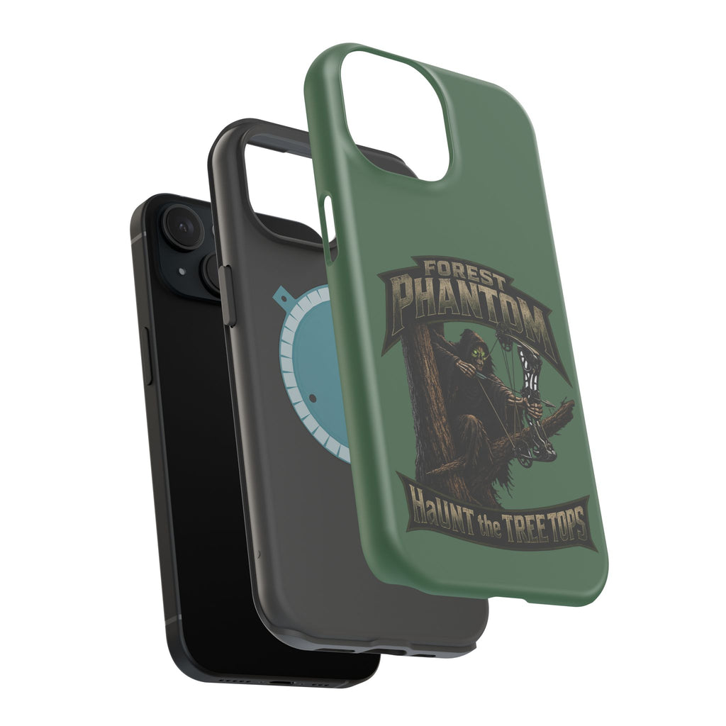 Forest Phantom Magnetic Impact Phone Case — 'Haunt the Tree Tops' Protective Cover