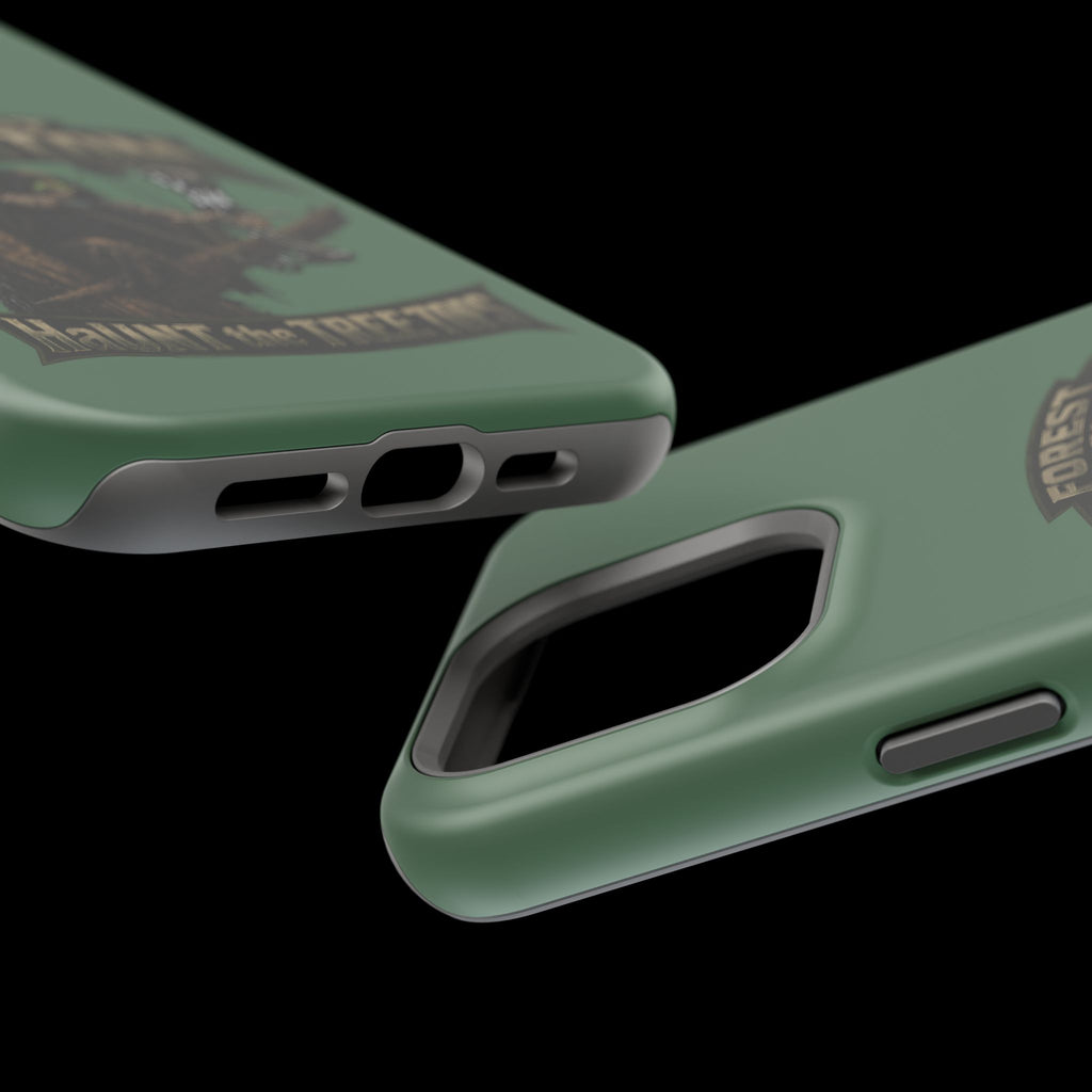 Forest Phantom Magnetic Impact Phone Case — 'Haunt the Tree Tops' Protective Cover