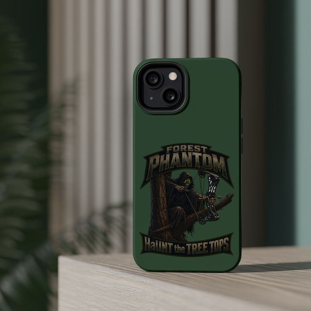 Forest Phantom Magnetic Impact Phone Case — 'Haunt the Tree Tops' Protective Cover