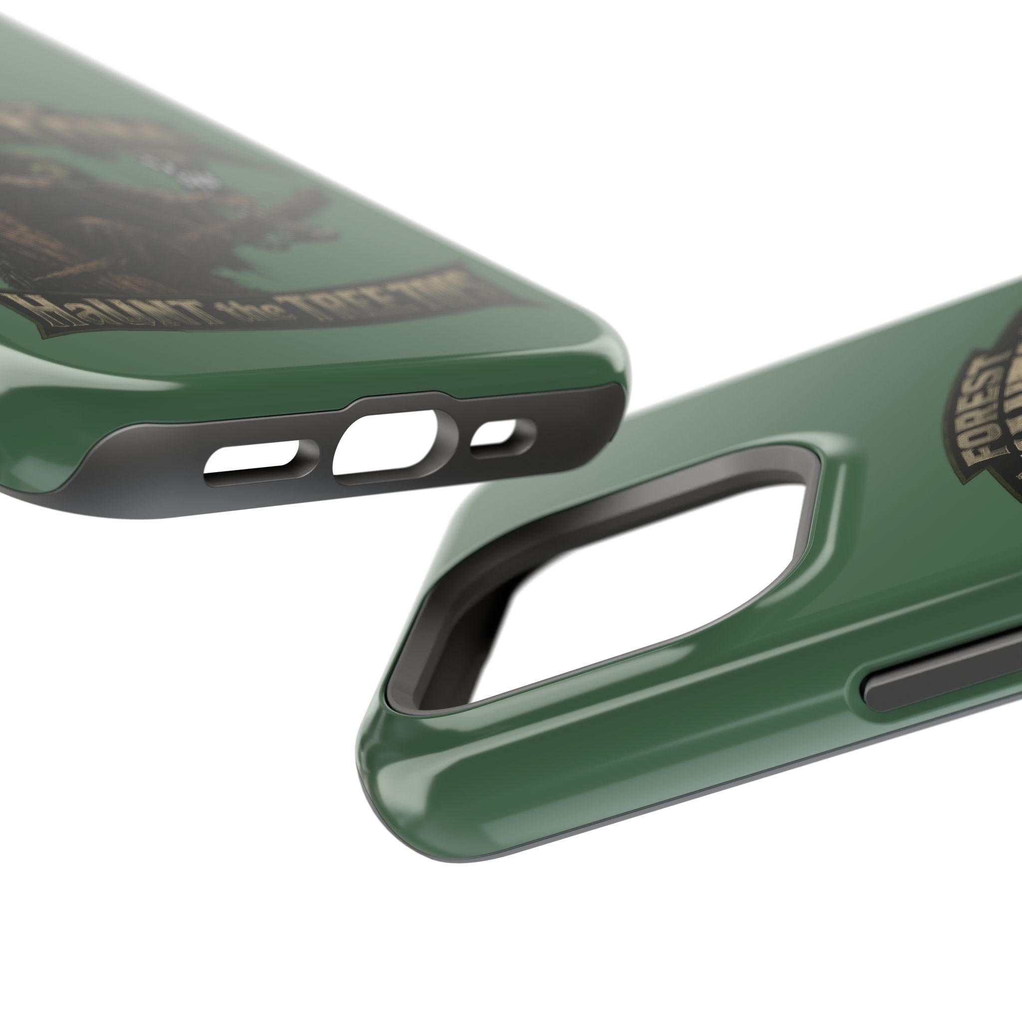 Forest Phantom Magnetic Impact Phone Case — 'Haunt the Tree Tops' Protective Cover