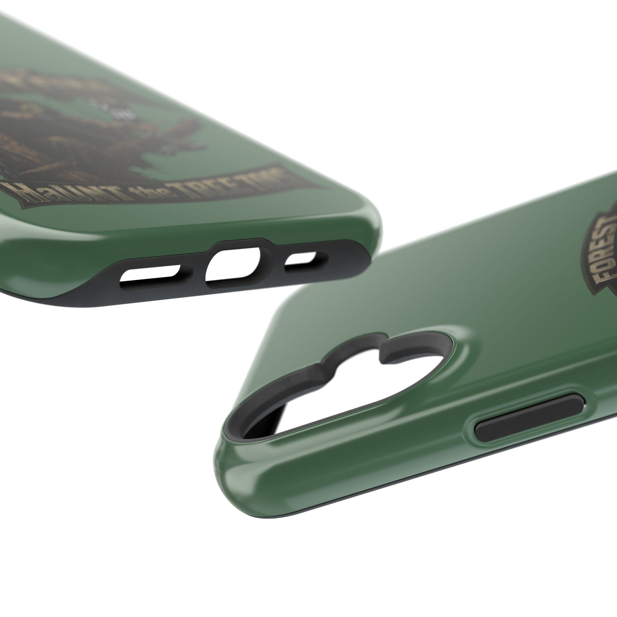 Forest Phantom Magnetic Impact Phone Case — 'Haunt the Tree Tops' Protective Cover