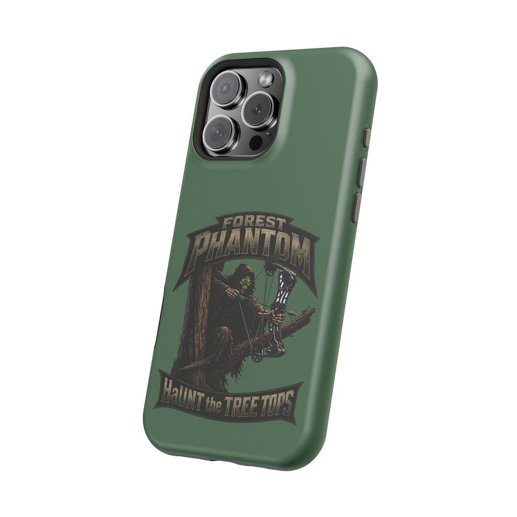 Forest Phantom Magnetic Impact Phone Case — 'Haunt the Tree Tops' Protective Cover
