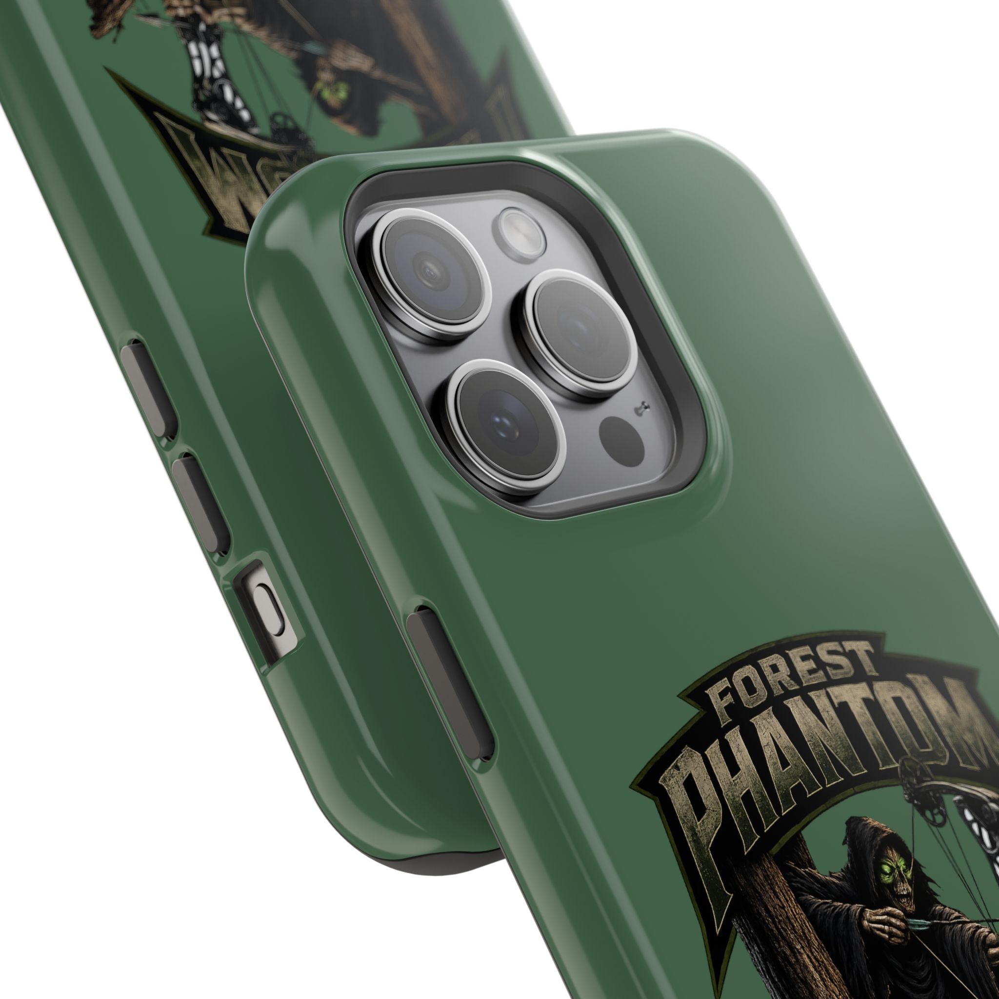 Forest Phantom Magnetic Impact Phone Case — 'Haunt the Tree Tops' Protective Cover