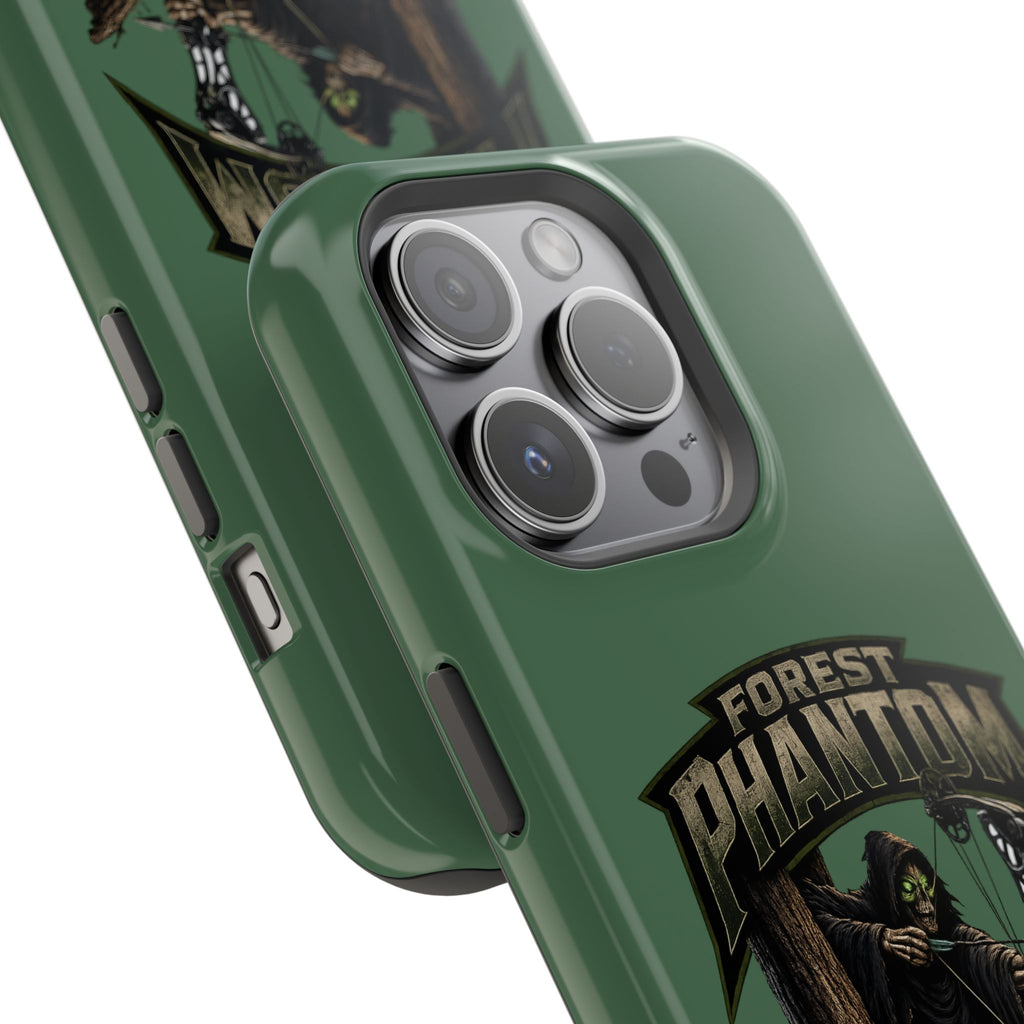Forest Phantom Magnetic Impact Phone Case — 'Haunt the Tree Tops' Protective Cover