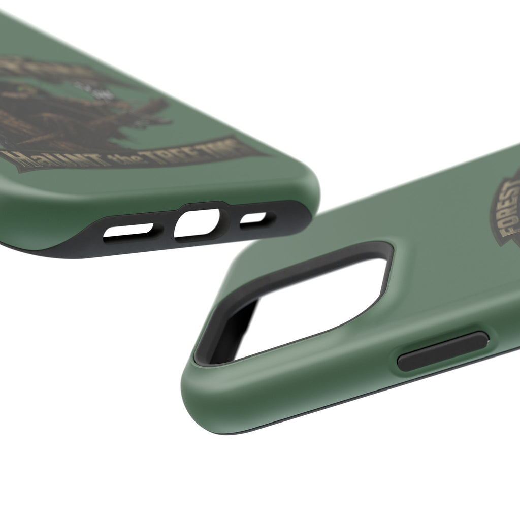 Forest Phantom Magnetic Impact Phone Case — 'Haunt the Tree Tops' Protective Cover