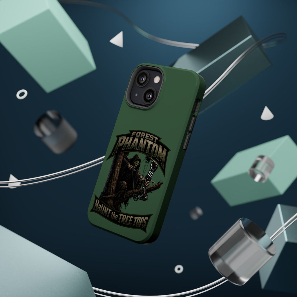 Forest Phantom Magnetic Impact Phone Case — 'Haunt the Tree Tops' Protective Cover
