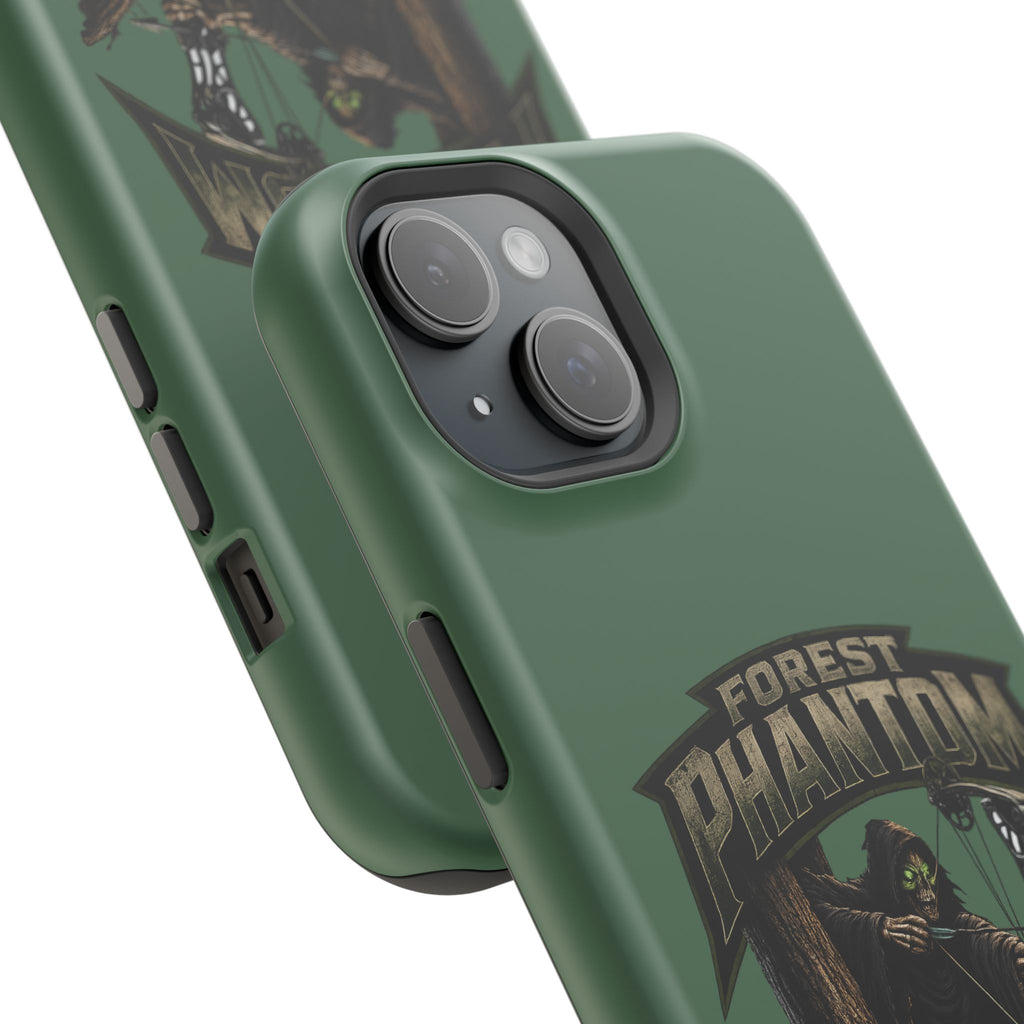 Forest Phantom Magnetic Impact Phone Case — 'Haunt the Tree Tops' Protective Cover
