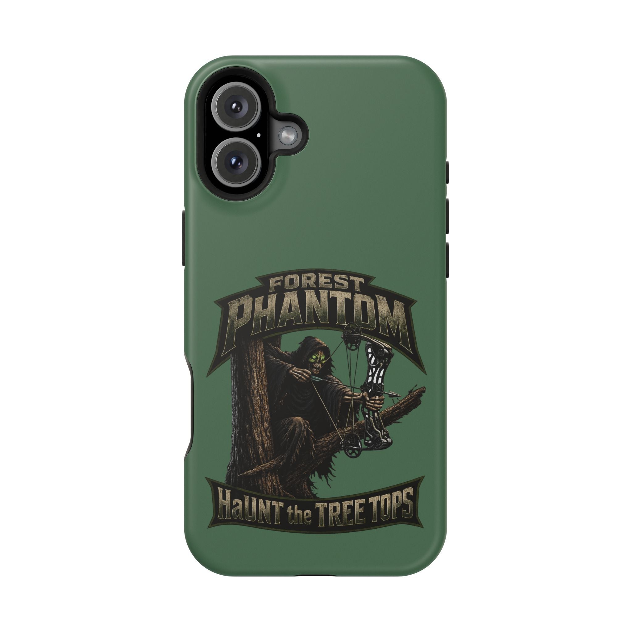 Forest Phantom Magnetic Impact Phone Case — 'Haunt the Tree Tops' Protective Cover