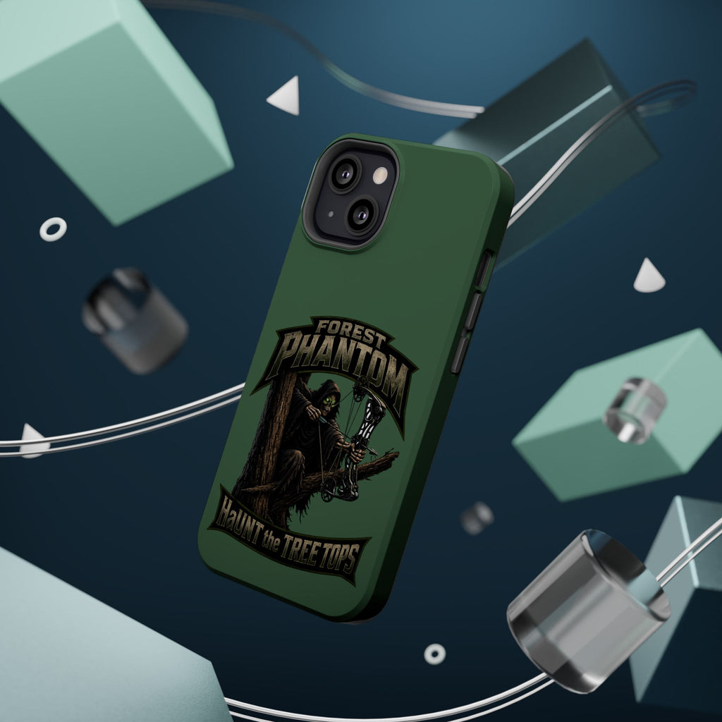Forest Phantom Magnetic Impact Phone Case — 'Haunt the Tree Tops' Protective Cover