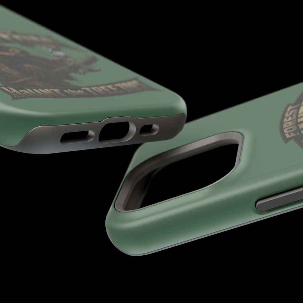 Forest Phantom Magnetic Impact Phone Case — 'Haunt the Tree Tops' Protective Cover
