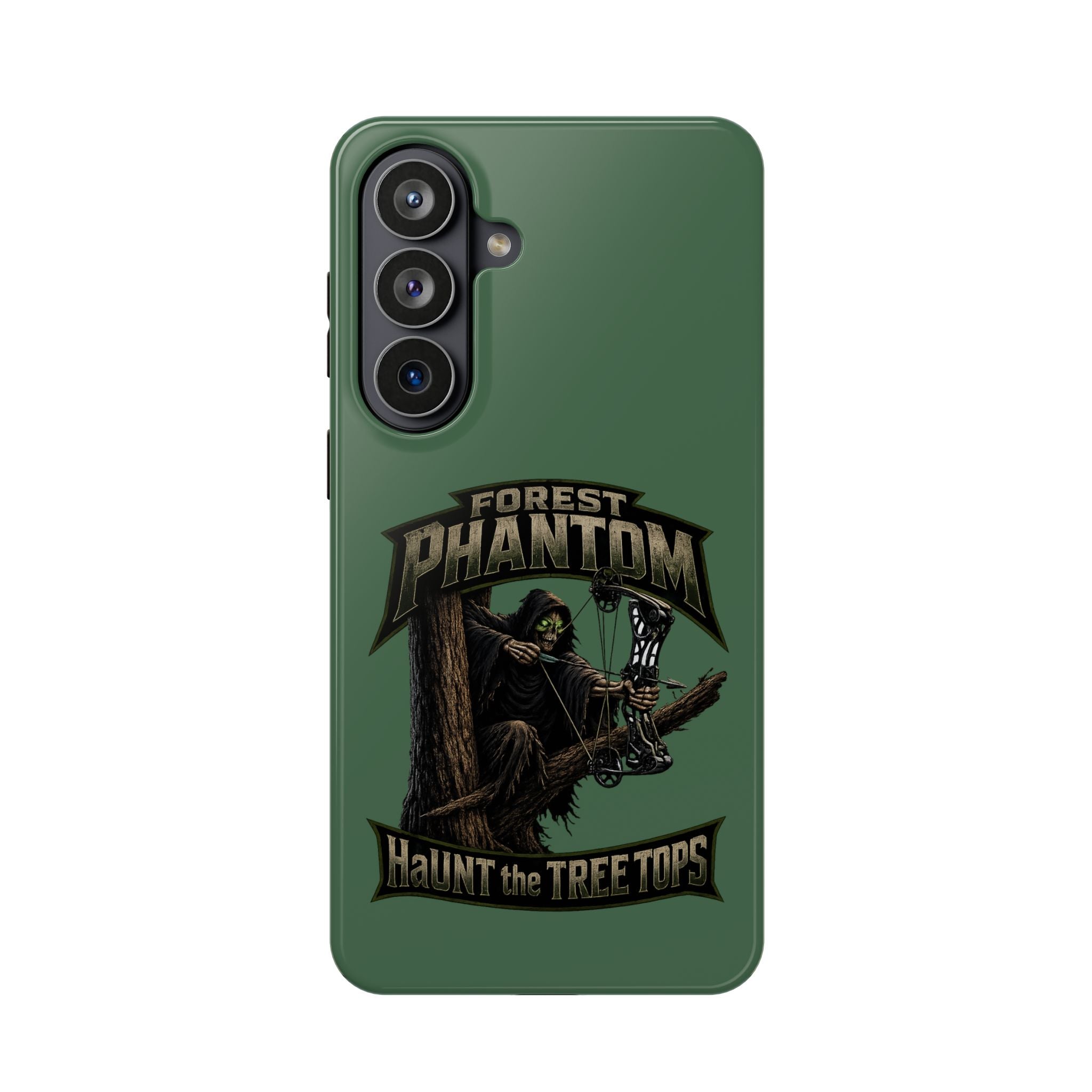 Forest Phantom Magnetic Impact Phone Case — 'Haunt the Tree Tops' Protective Cover