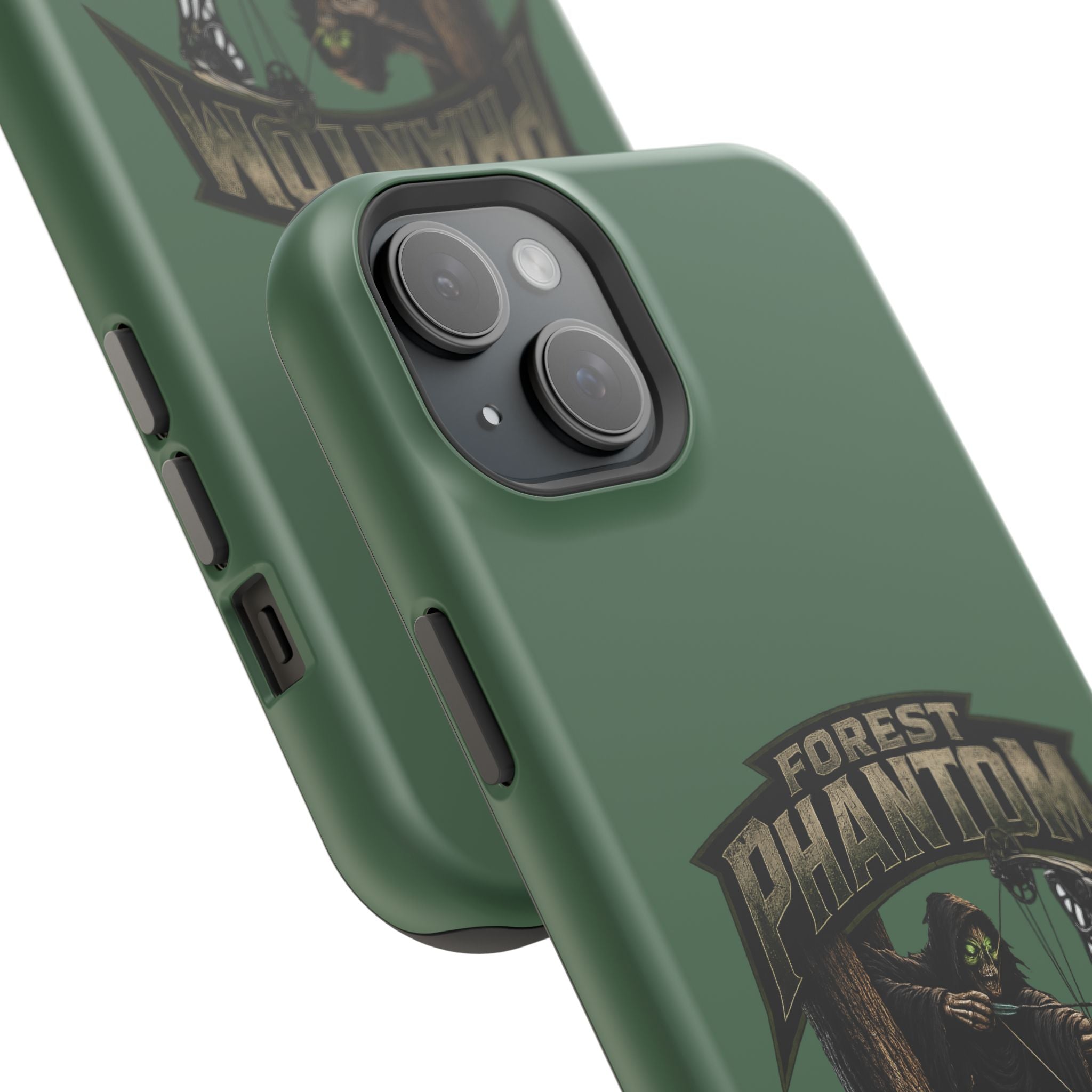 Forest Phantom Magnetic Impact Phone Case — 'Haunt the Tree Tops' Protective Cover