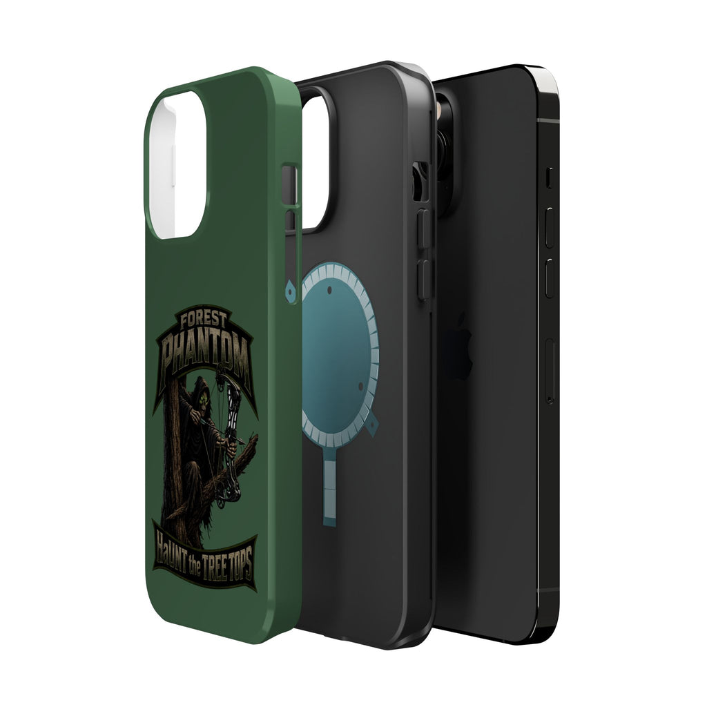 Forest Phantom Magnetic Impact Phone Case — 'Haunt the Tree Tops' Protective Cover