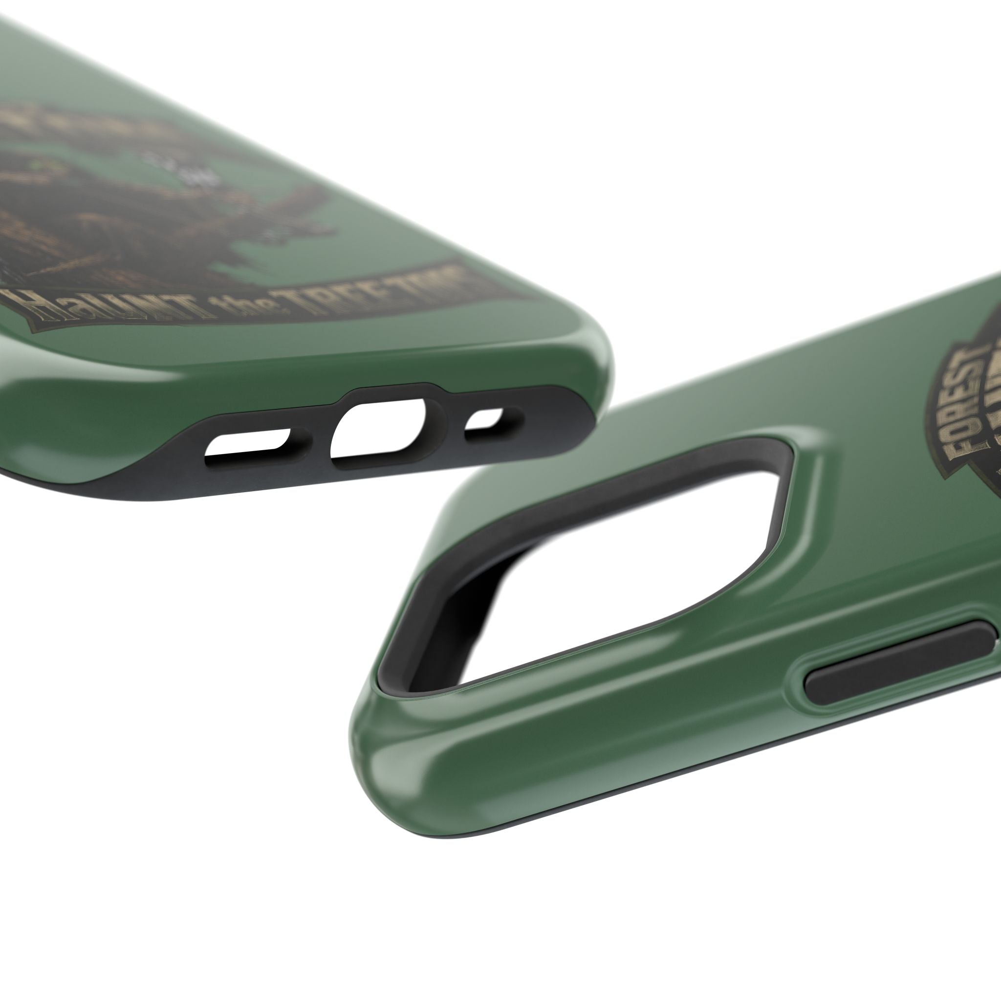 Forest Phantom Magnetic Impact Phone Case — 'Haunt the Tree Tops' Protective Cover