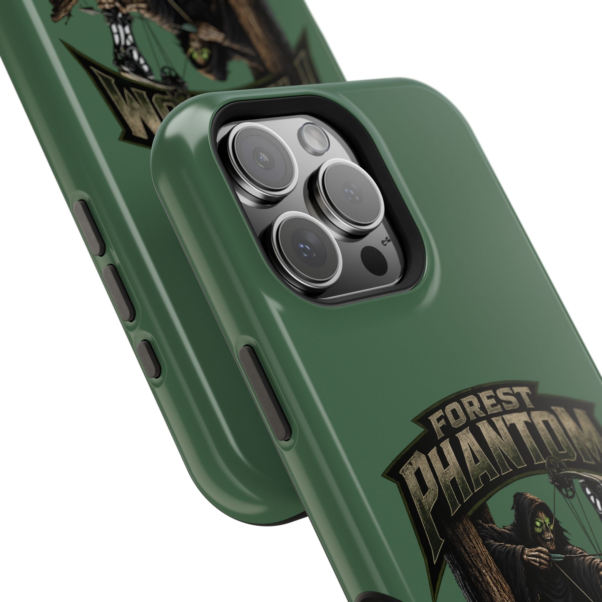 Forest Phantom Magnetic Impact Phone Case — 'Haunt the Tree Tops' Protective Cover