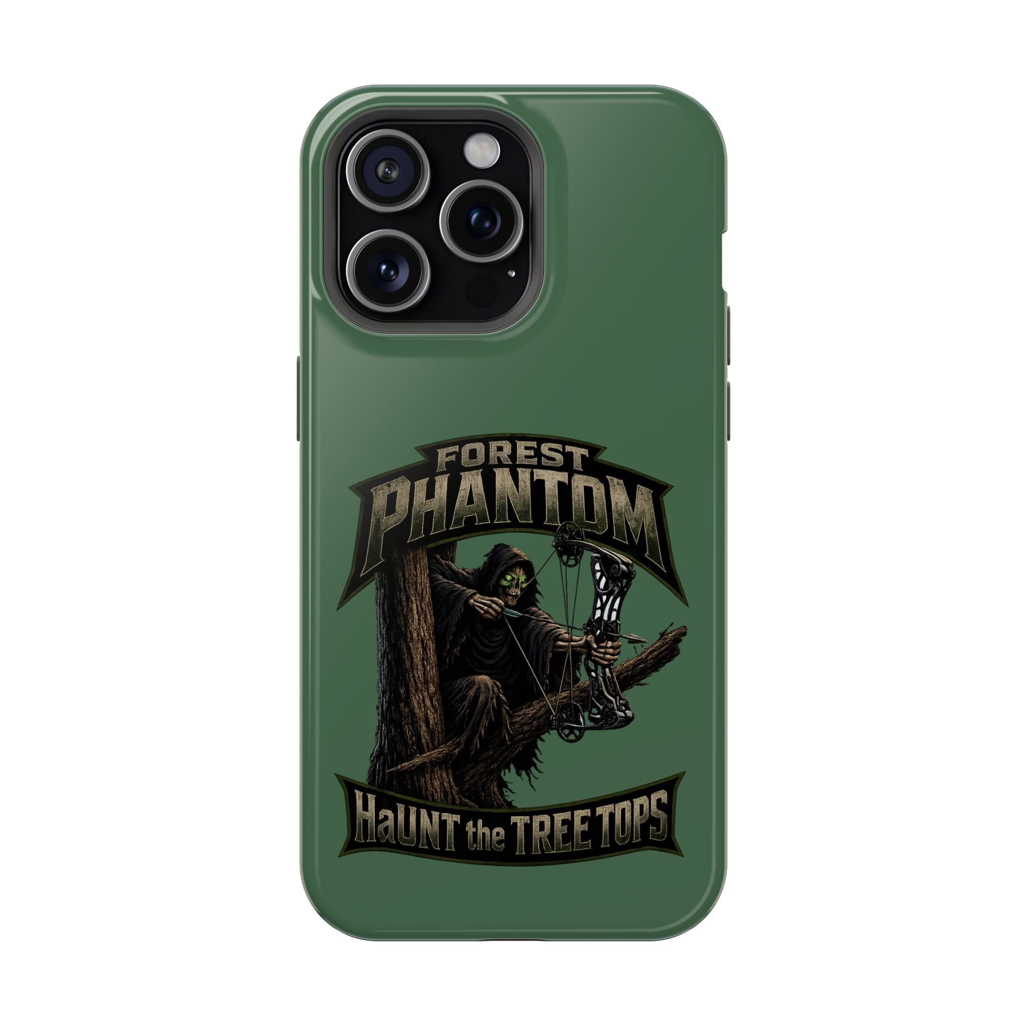 Forest Phantom Magnetic Impact Phone Case — 'Haunt the Tree Tops' Protective Cover