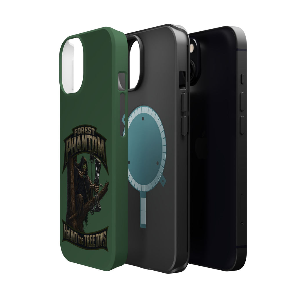Forest Phantom Magnetic Impact Phone Case — 'Haunt the Tree Tops' Protective Cover