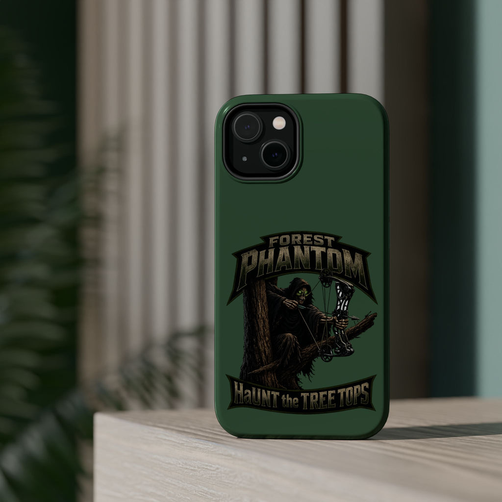 Forest Phantom Magnetic Impact Phone Case — 'Haunt the Tree Tops' Protective Cover
