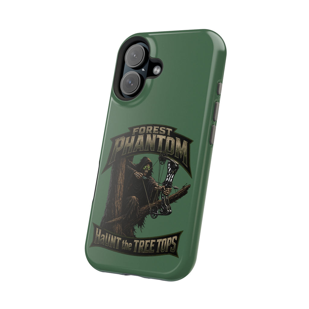 Forest Phantom Magnetic Impact Phone Case — 'Haunt the Tree Tops' Protective Cover
