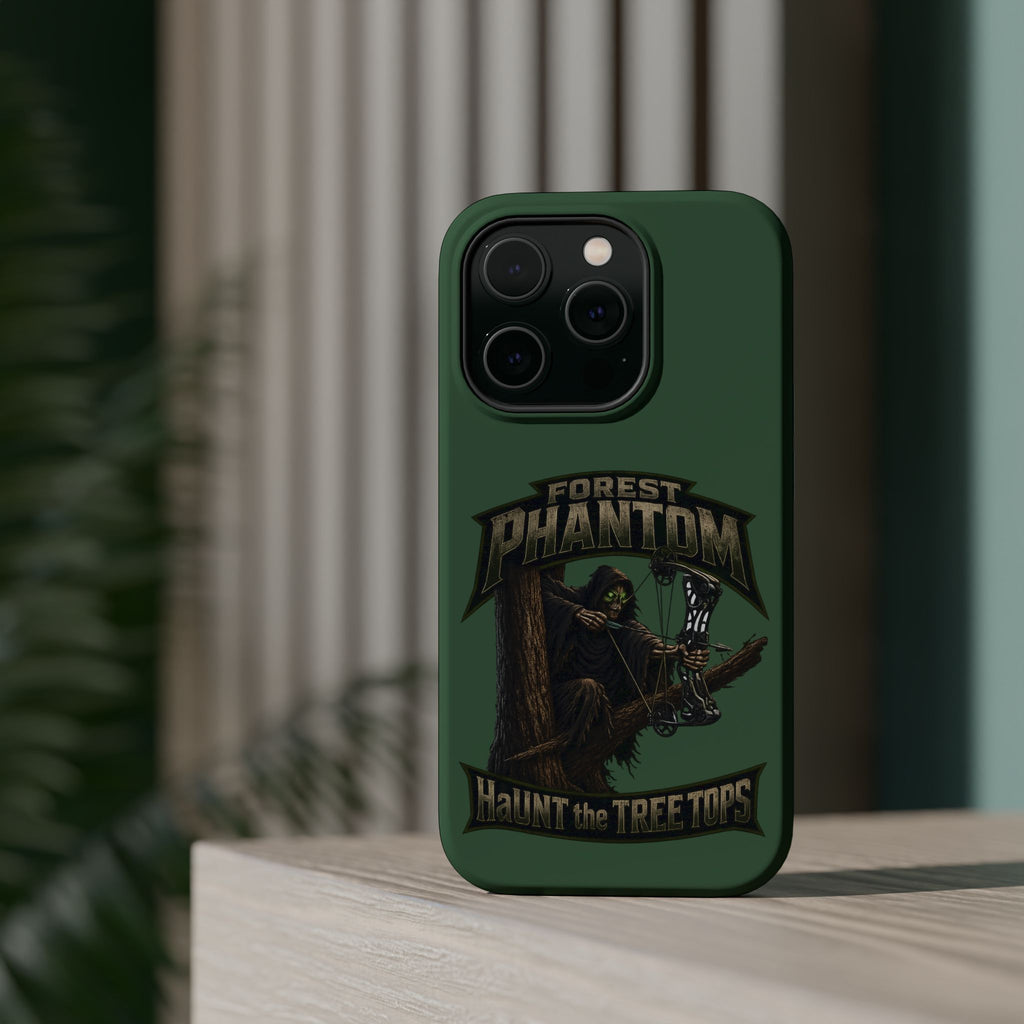 Forest Phantom Magnetic Impact Phone Case — 'Haunt the Tree Tops' Protective Cover