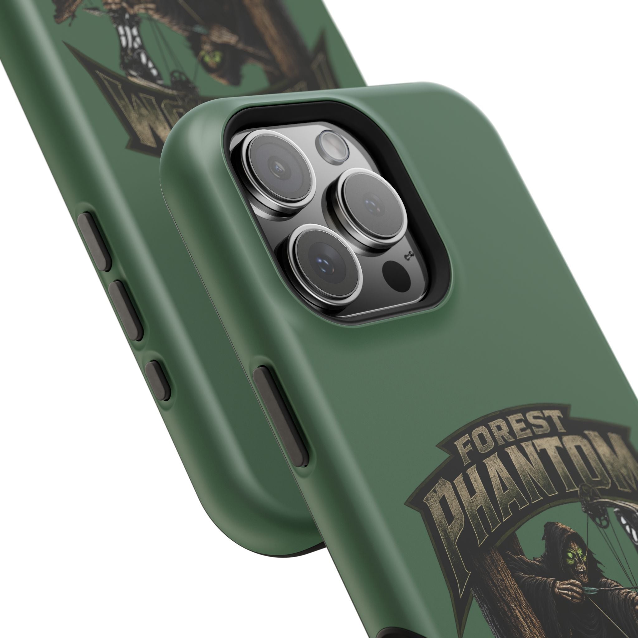 Forest Phantom Magnetic Impact Phone Case — 'Haunt the Tree Tops' Protective Cover