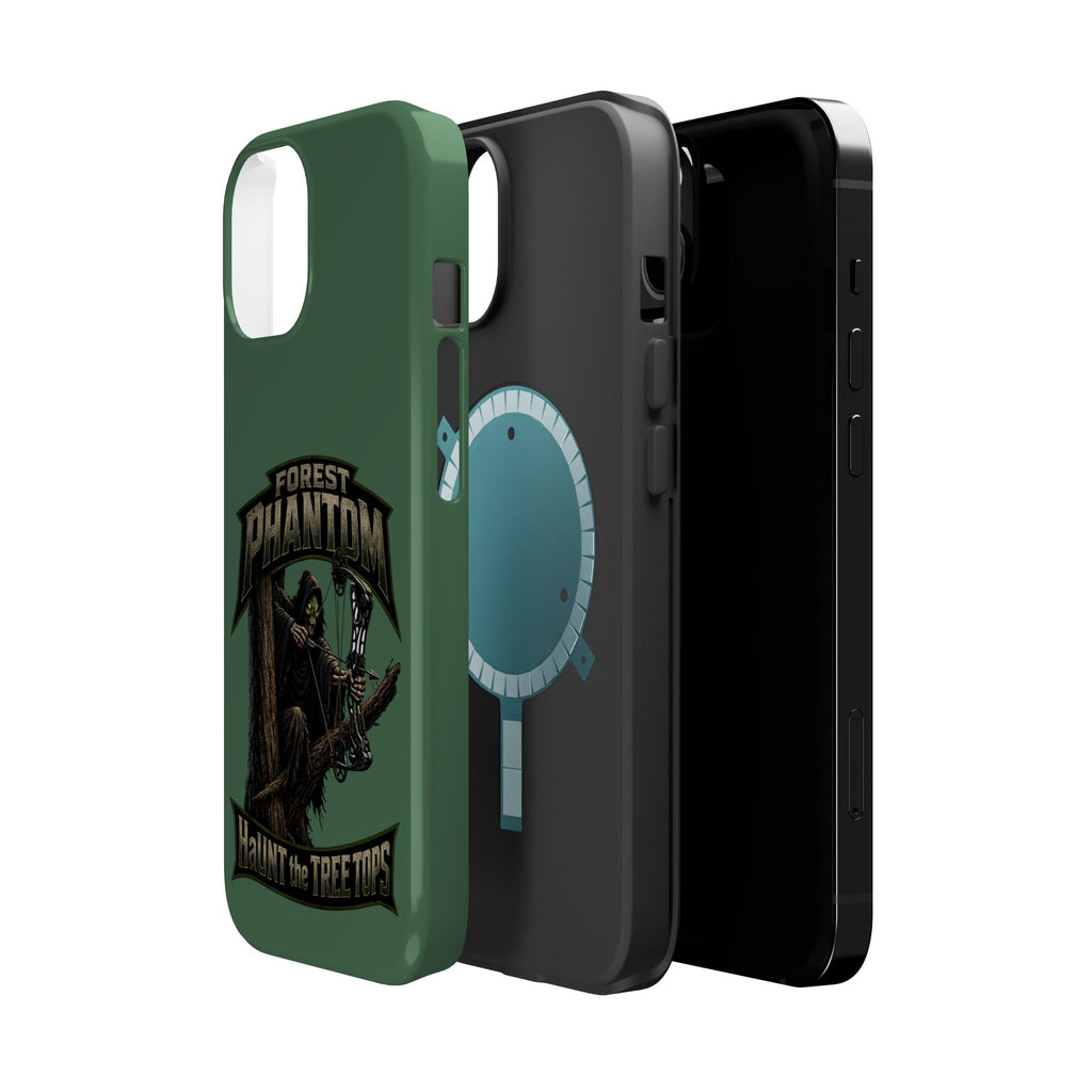 Forest Phantom Magnetic Impact Phone Case — 'Haunt the Tree Tops' Protective Cover
