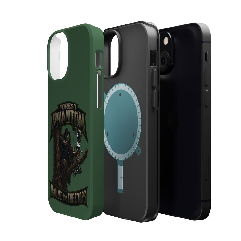 Forest Phantom Magnetic Impact Phone Case — 'Haunt the Tree Tops' Protective Cover