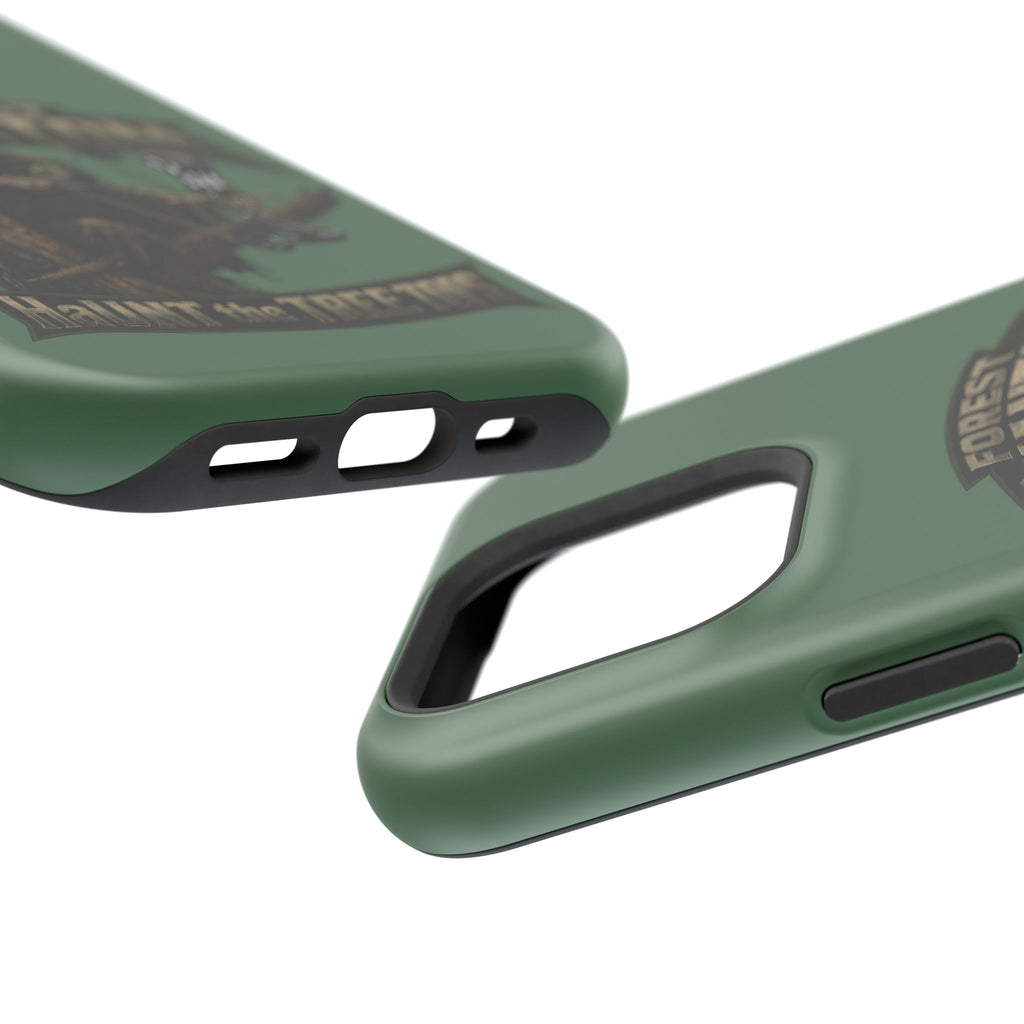 Forest Phantom Magnetic Impact Phone Case — 'Haunt the Tree Tops' Protective Cover