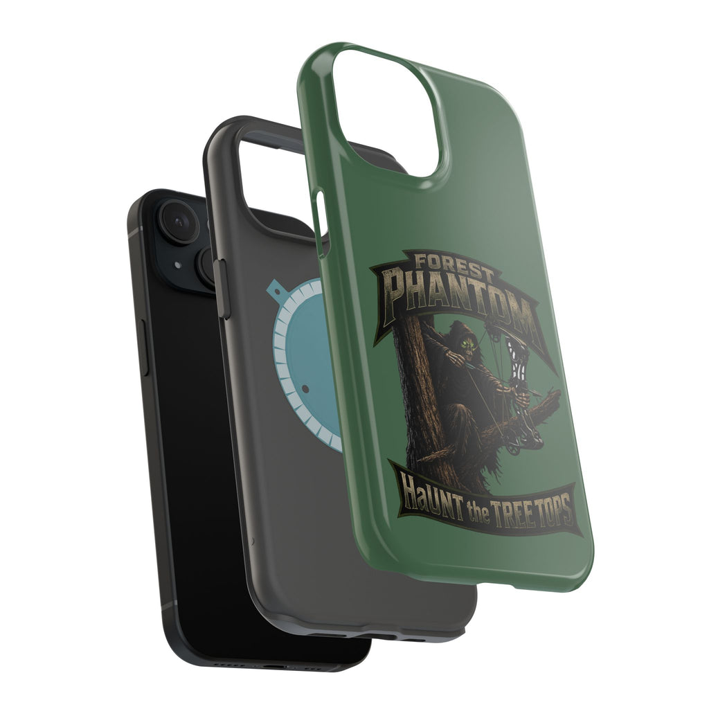 Forest Phantom Magnetic Impact Phone Case — 'Haunt the Tree Tops' Protective Cover