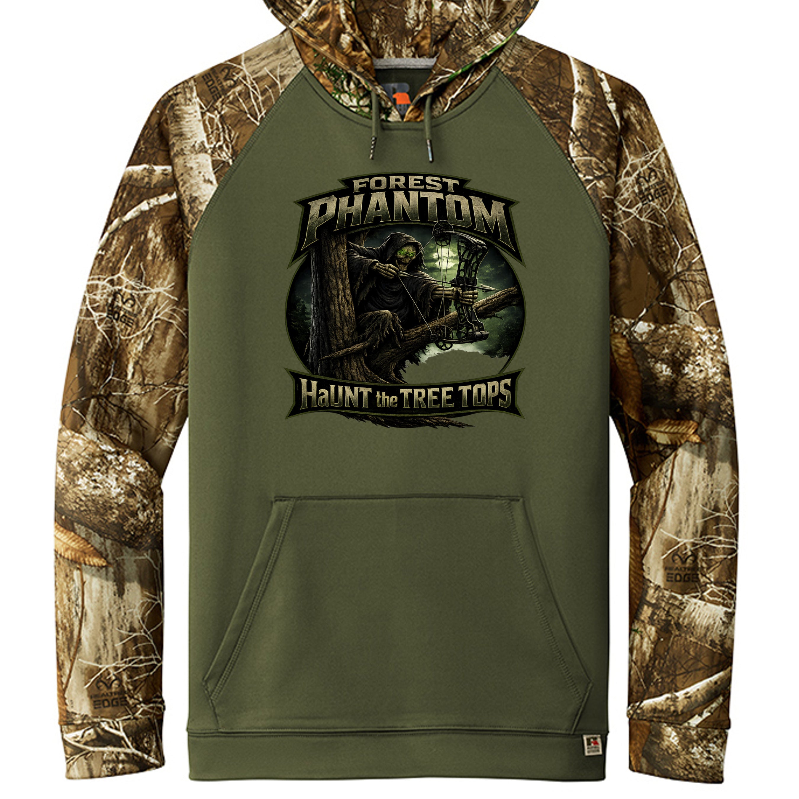 Olive Drab Green/ Realtree Edge - RU451 - FRONT