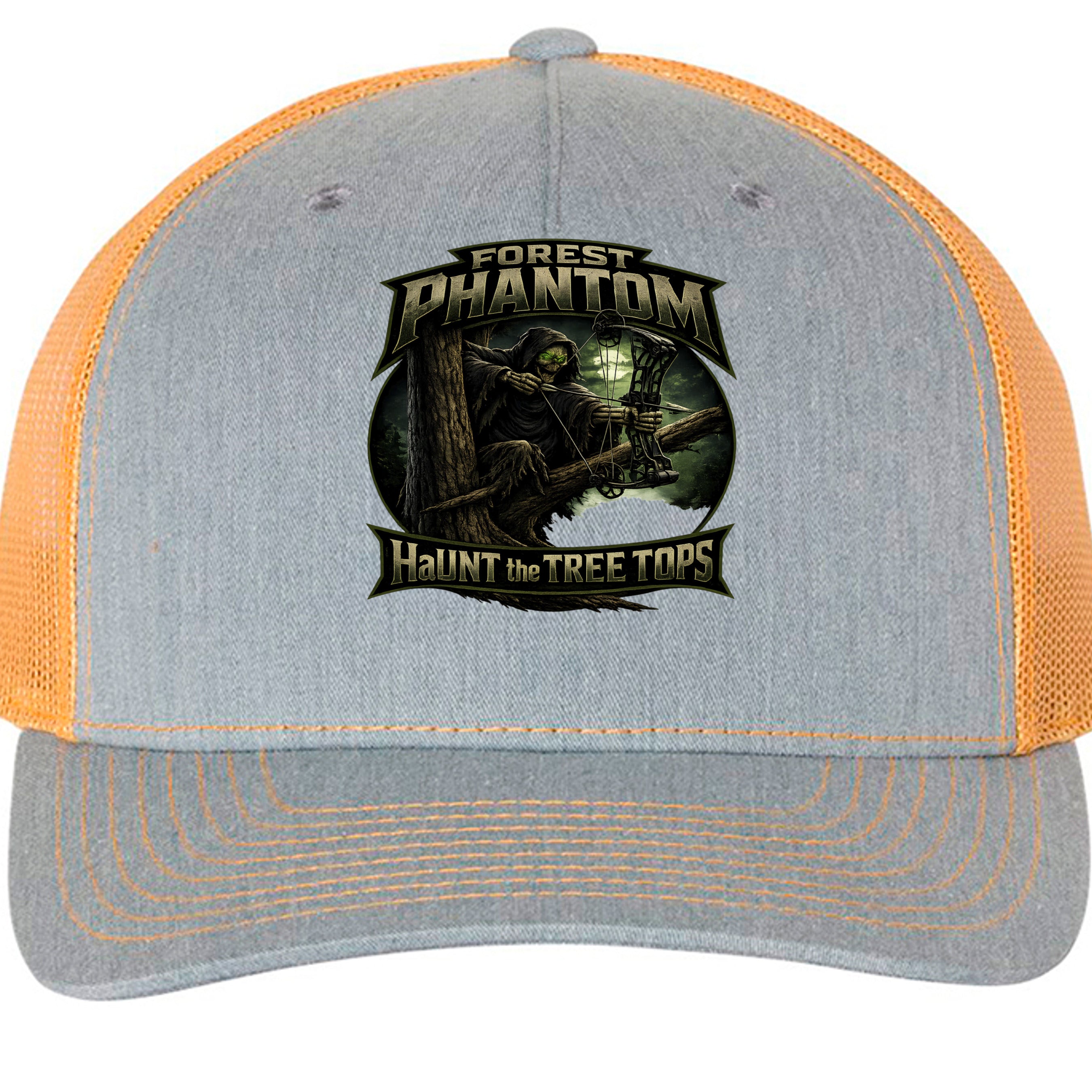 Heather Grey/ Amber Gold - 112FP - FRONT